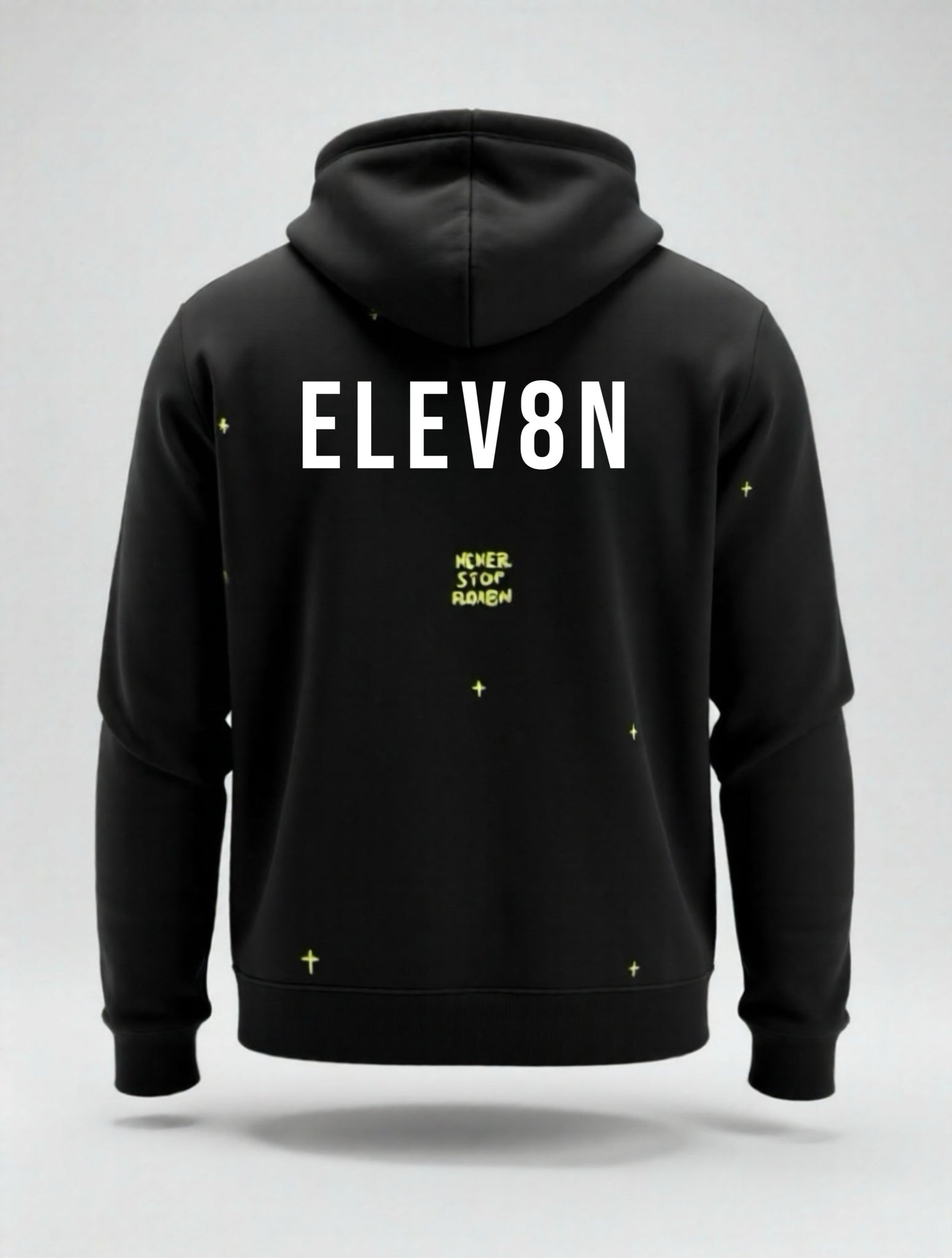 GOD. LOVE . MONEY. HOODIE - BLACK