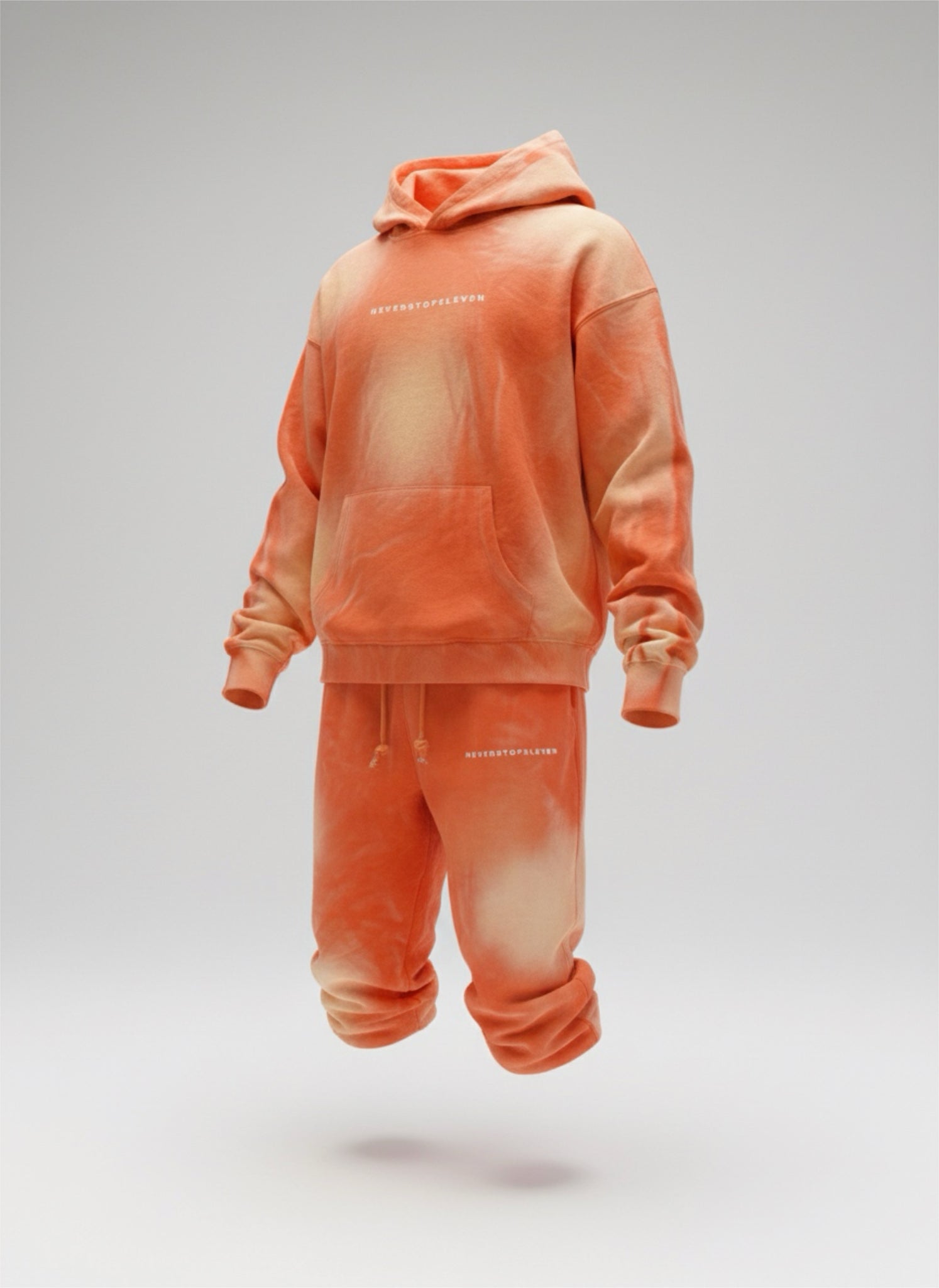 BURNT ORANGE SWEATSUIT