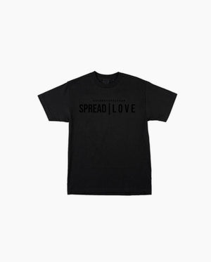 Black/Black "Spread Love" T-shirt