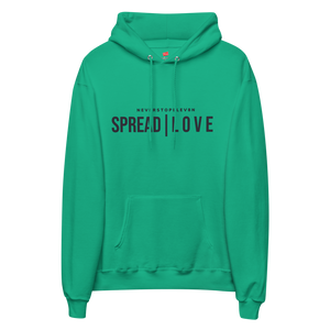 “Spread Love” Hoodie “Green / Black”