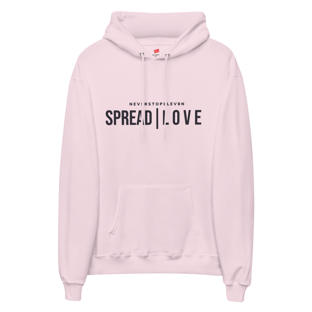 “Spread Love” Hoodie “Pink / Black”