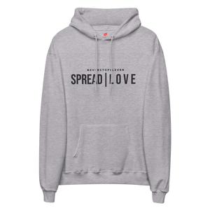 “Spread Love” Hoodie “Gray / Black”